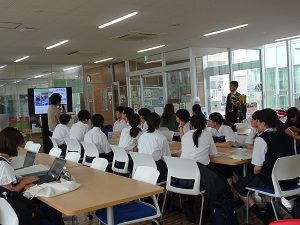  2019年7月19日（金）大学訪問「英明高等学校」　担当教員：久松博之