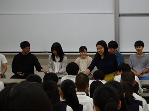 2019年9月25日（水）大学訪問「香川県立高松桜井高等学校」　担当教員：宮脇秀貴