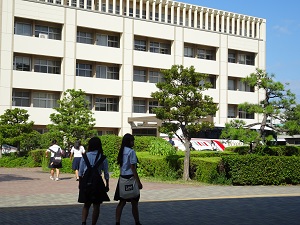2019年9月18日（水）大学訪問「岡山県立総社高等学校」　担当教員：宮脇秀貴