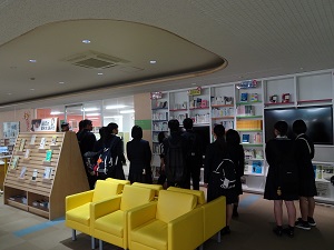 2019年11月13日（金）大学訪問「岡山県立玉島高等学校」　担当教員：久松博之