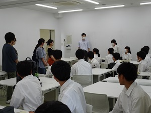 2023年7月4日（火）大学訪問「香川県立香川中央高等学校」　担当教員：緒方宏海