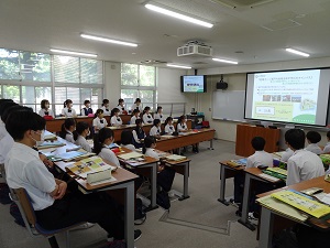 2023年7月11日（火）大学訪問「岡山県立倉敷商業高等学校」　担当教員：海野晋悟