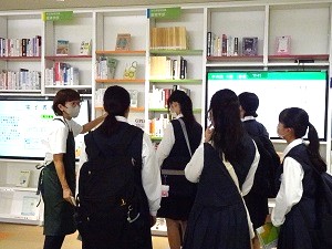 2023年9月13日（水）大学訪問「香川県立丸亀城西高等学校」　担当教員：朴恩芝