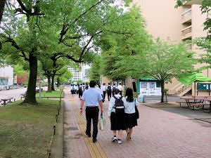 2024年6月21日（金）大学訪問「徳島県立池田高等学校」　担当教員：森貞 誠