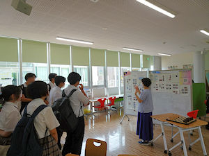 2024年7月23日（火）大学訪問「兵庫県立芦屋高等学校」　担当教員：古川 尚幸