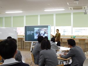 2024年11月15日（金）大学訪問「岡山県立総社高等学校」　担当教員：古川尚幸
