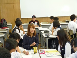 在校生と2