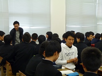 在学生との交流