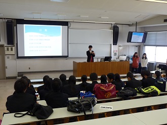 在学生との交流