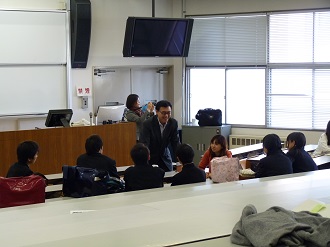 在学生との交流