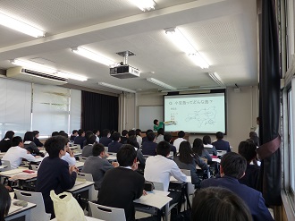 在学生との交流