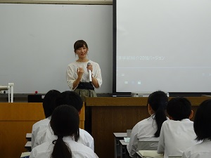 在学生との交流