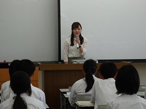 在学生との交流