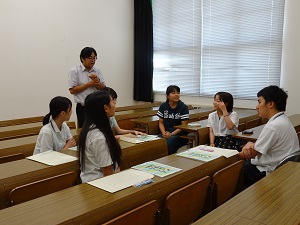 在学生との交流
