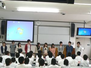 在学生と懇談1