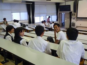 在学生と交流1