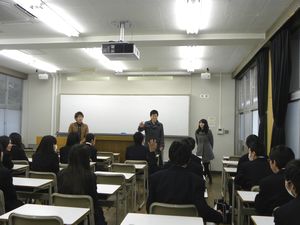 在学生と交流1