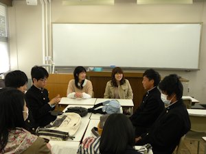 在学生と交流1