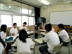 在学生と懇談2