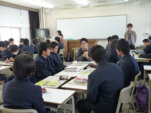 在学生と交流2