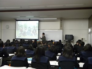 脇町高校の生徒さん