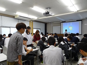 在学生との交流