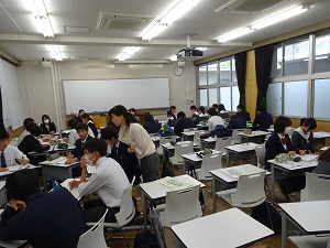 在学生との交流