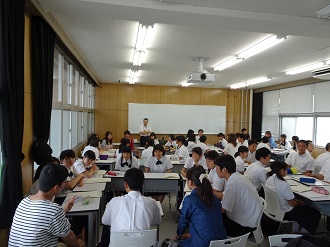 グループに分かれて
