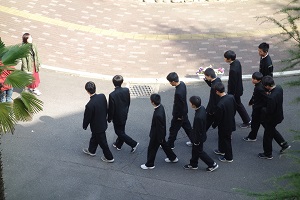 在学生との交流