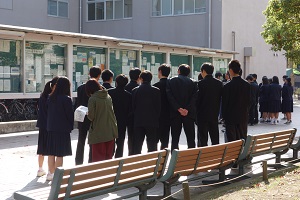 在学生との交流