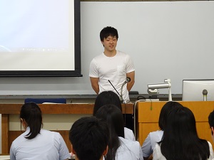 在学生との交流